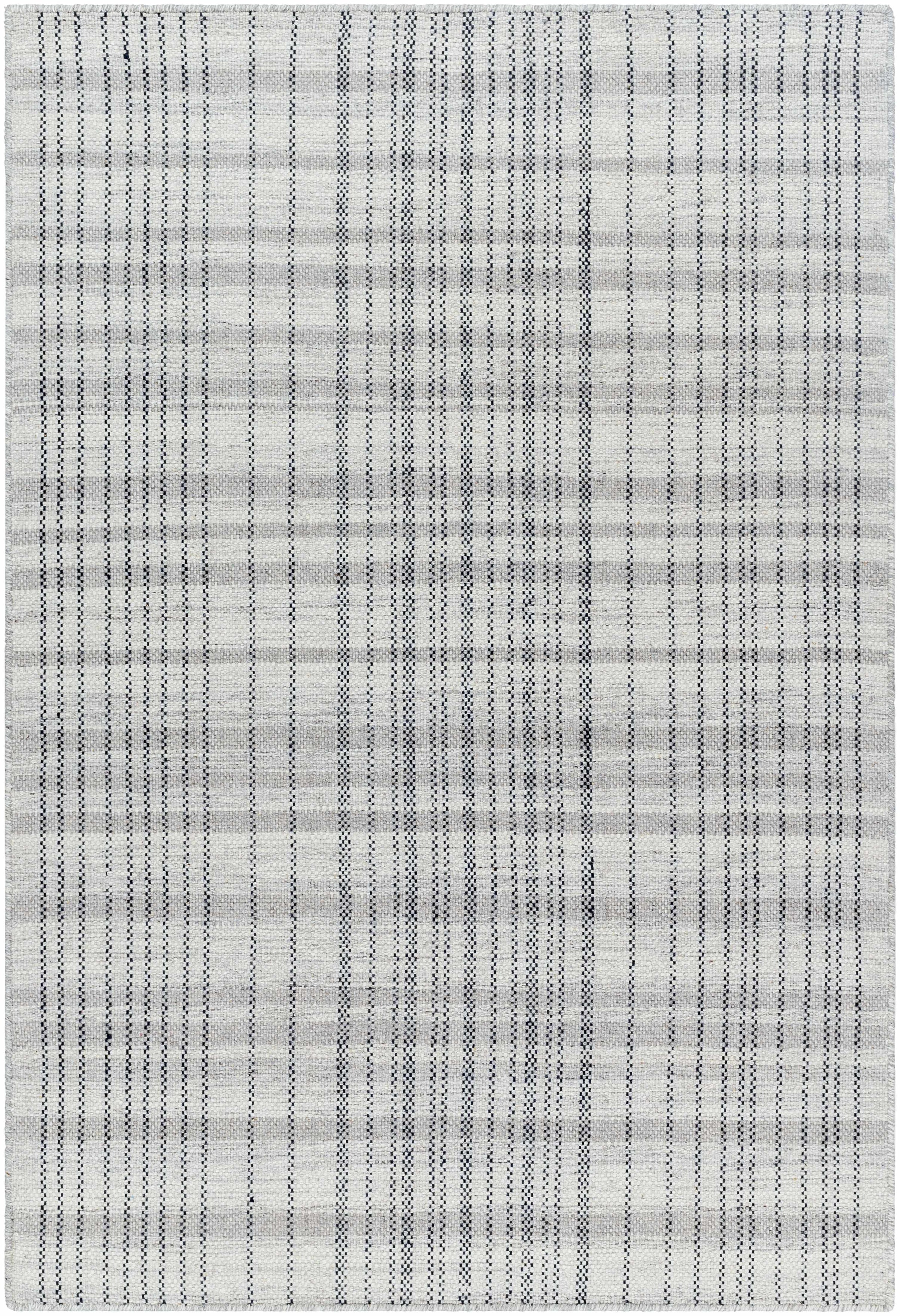 Slate Gray Hand Woven 100% Wool Cottage Rectangle Handmade rug, Indoor use only, no fringe, non-washable. runner also available