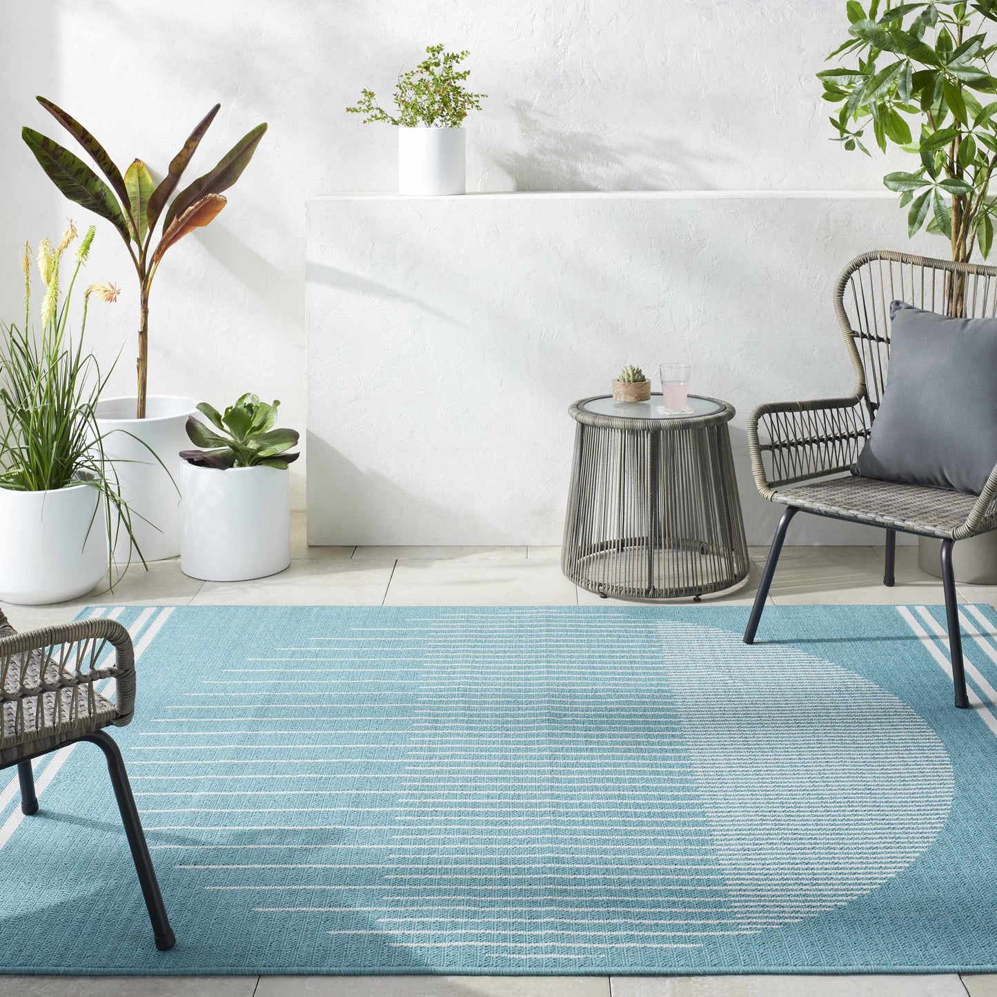 Alfresco ALF-9691 Machine Woven Rug