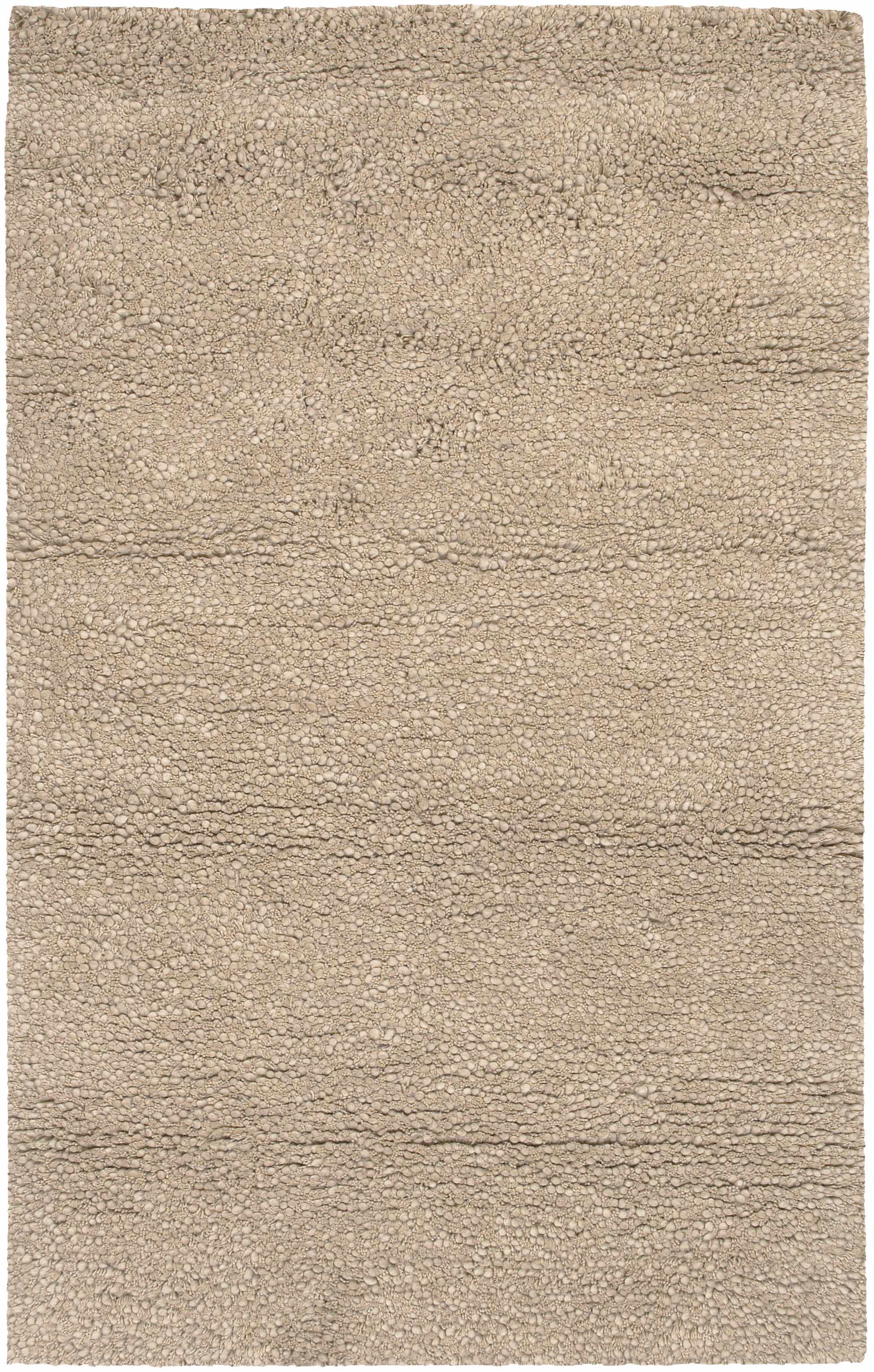 Beige Hand Woven 100% NZ Wool Modern Rectangle Handmade rug, Indoor use only, no fringe, non-washable. runner also available