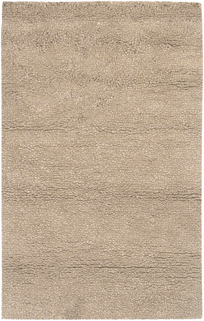 Beige Hand Woven 100% NZ Wool Modern Rectangle Handmade rug, Indoor use only, no fringe, non-washable. runner also available