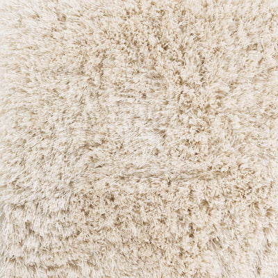 Cream Hand Woven 100% Polyester Modern Rectangle Handmade rug, Indoor use only, no fringe, non-washable.