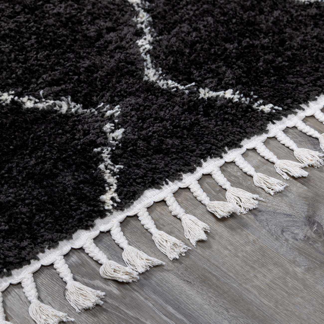 Berber Shag BBE-2306 Machine Woven Rug