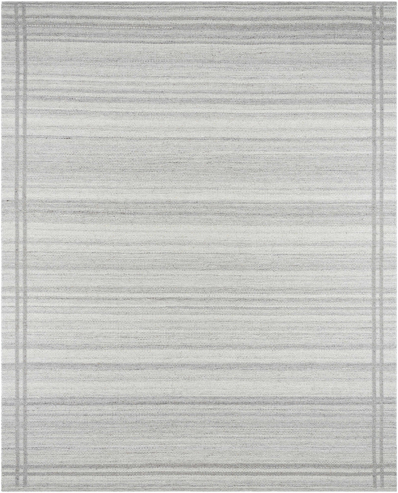 Gray Hand Woven 100% Wool Cottage Rectangle Handmade rug, Indoor use only, no fringe, non-washable. runner also available