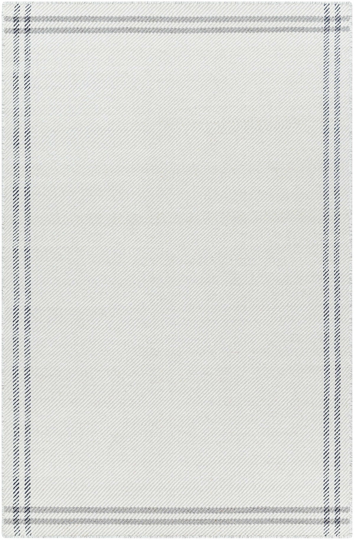 Ivory Hand Woven 100% Wool Cottage Rectangle Handmade rug, Indoor use only, no fringe, non-washable. runner also available