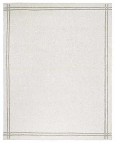 Ivory Hand Woven 100% Wool Cottage Rectangle Handmade rug, Indoor use only, no fringe, non-washable. runner also available