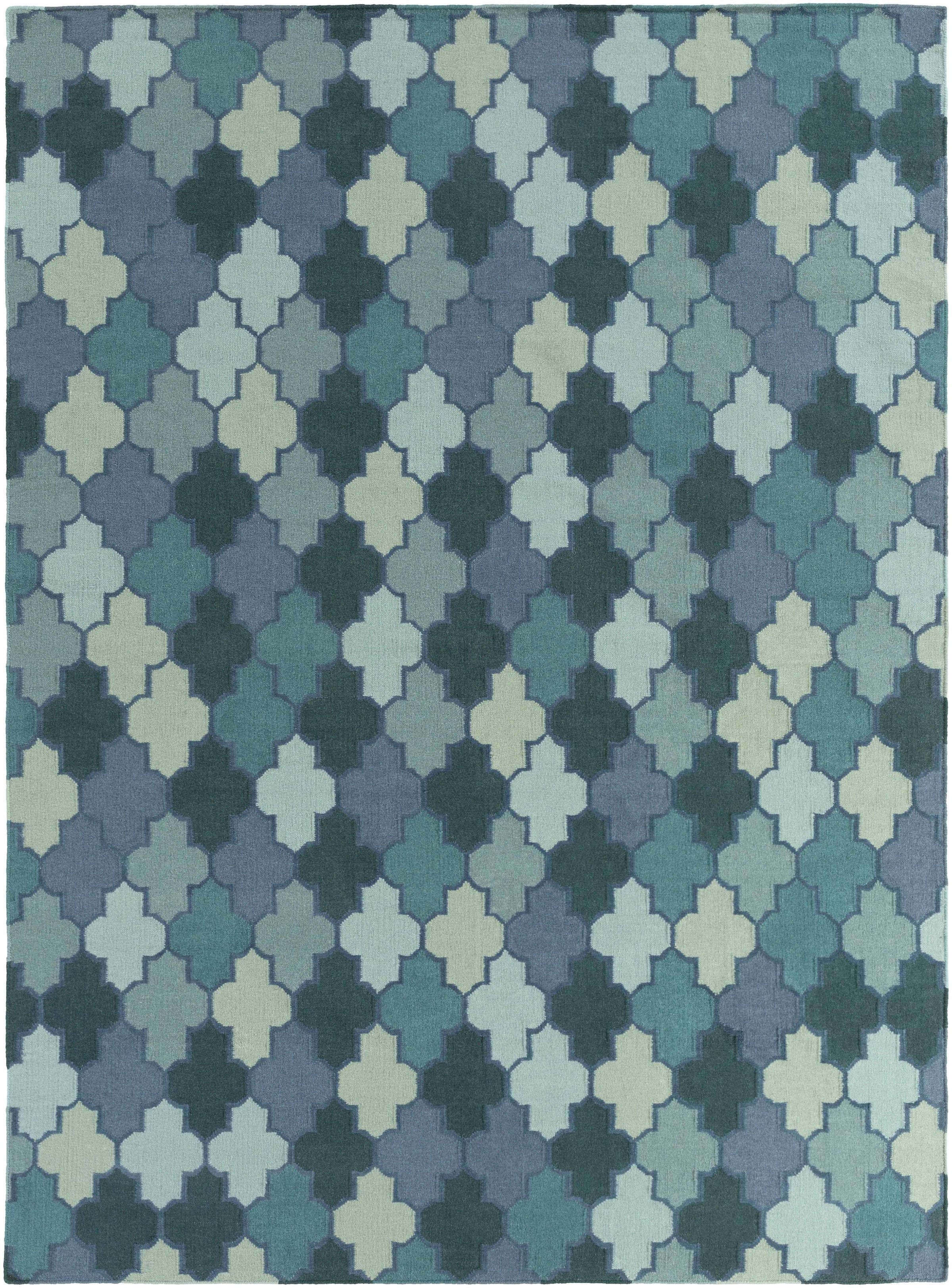 Sage Hand Woven 90% Wool, 10% Chenille-Cotton Modern Rectangle Handmade rug, Indoor use only, no fringe, non-washable. runner also available