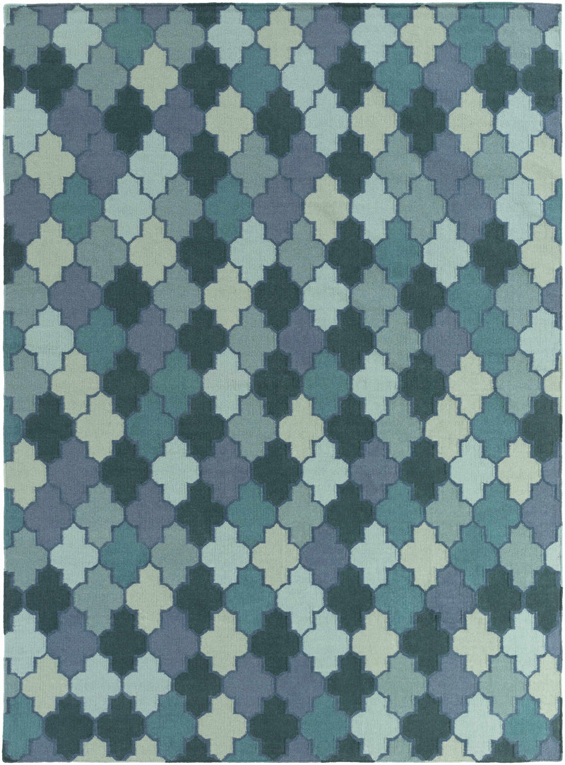 Sage Hand Woven 90% Wool, 10% Chenille-Cotton Modern Rectangle Handmade rug, Indoor use only, no fringe, non-washable. runner also available
