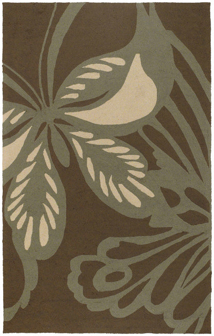 Rain RAI-1008 Hand Hooked Rug