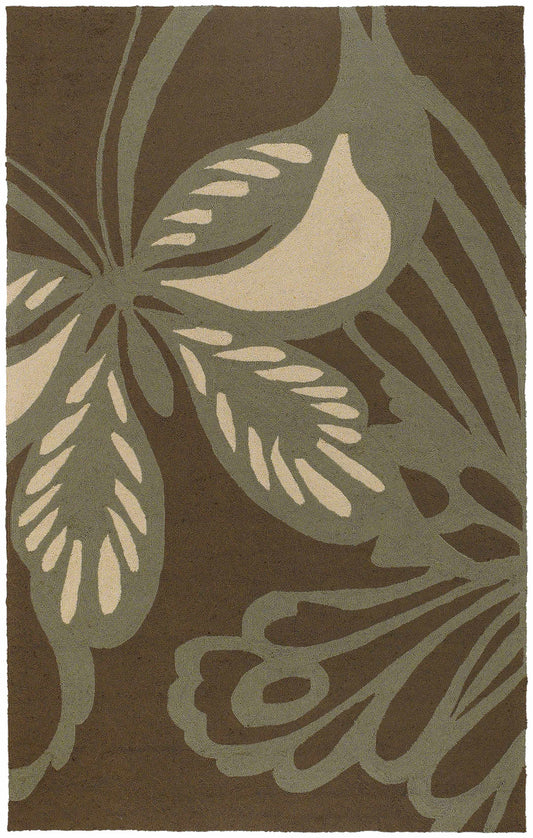 Rain RAI-1008 Hand Hooked Rug