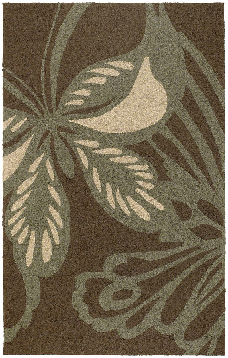 Multicolor Hand Hooked 100% Polypropylene Modern Rectangle Handmade rug, outdoor-safe, no fringe, non-washable.