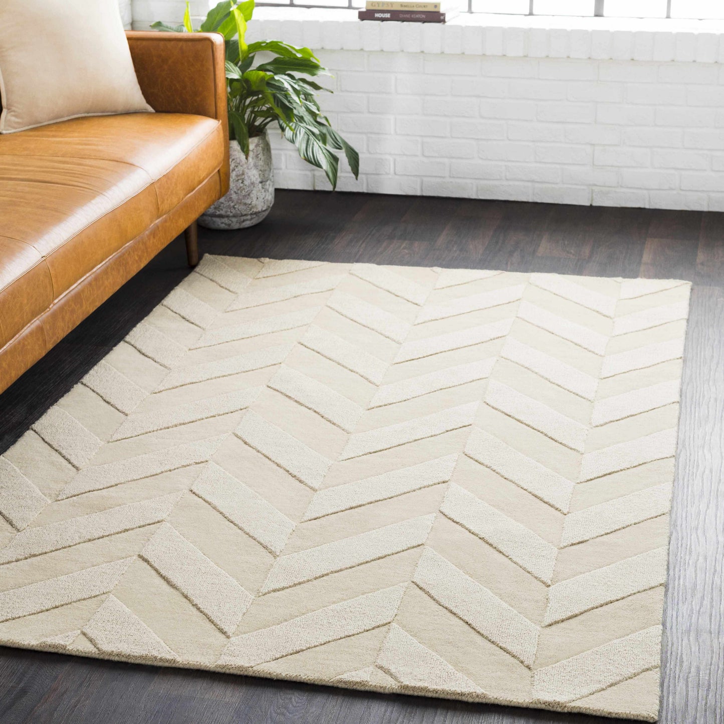 Central Park AWHP-4028 Hand Loomed Rug
