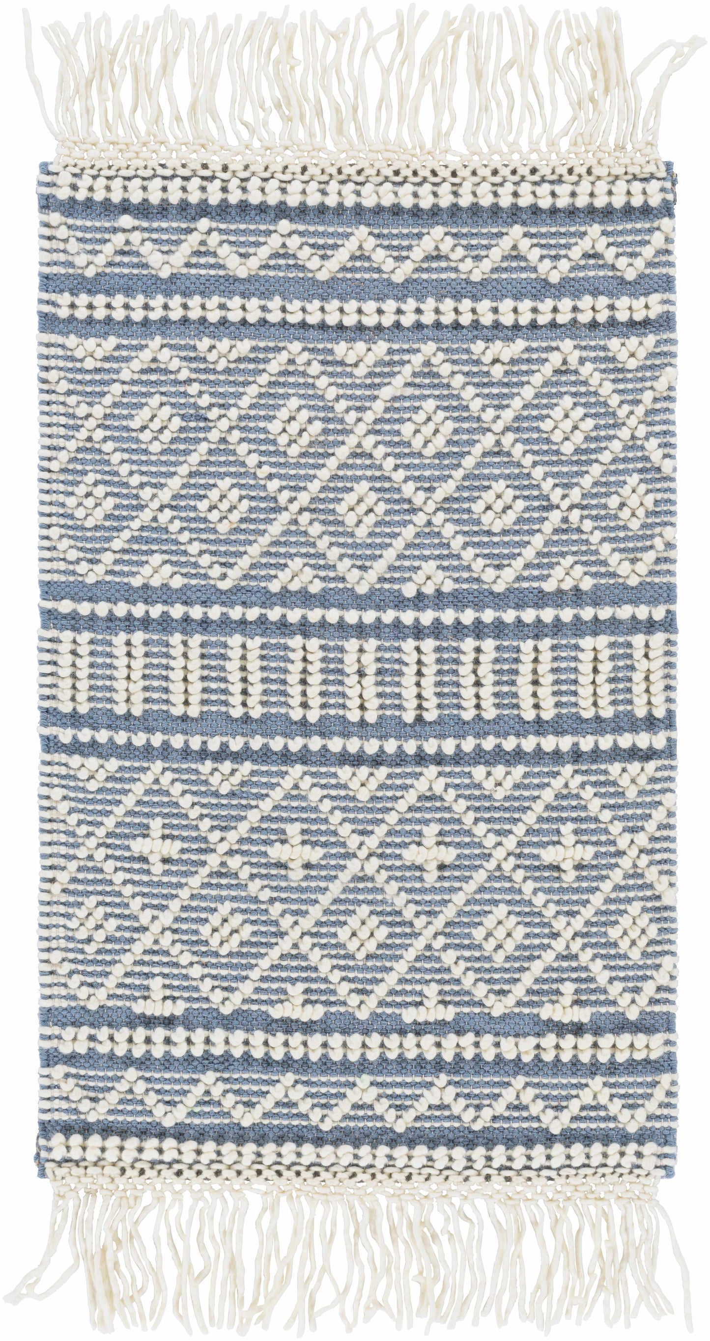 Farmhouse Tassels FTS-2301 Hand Woven Rug