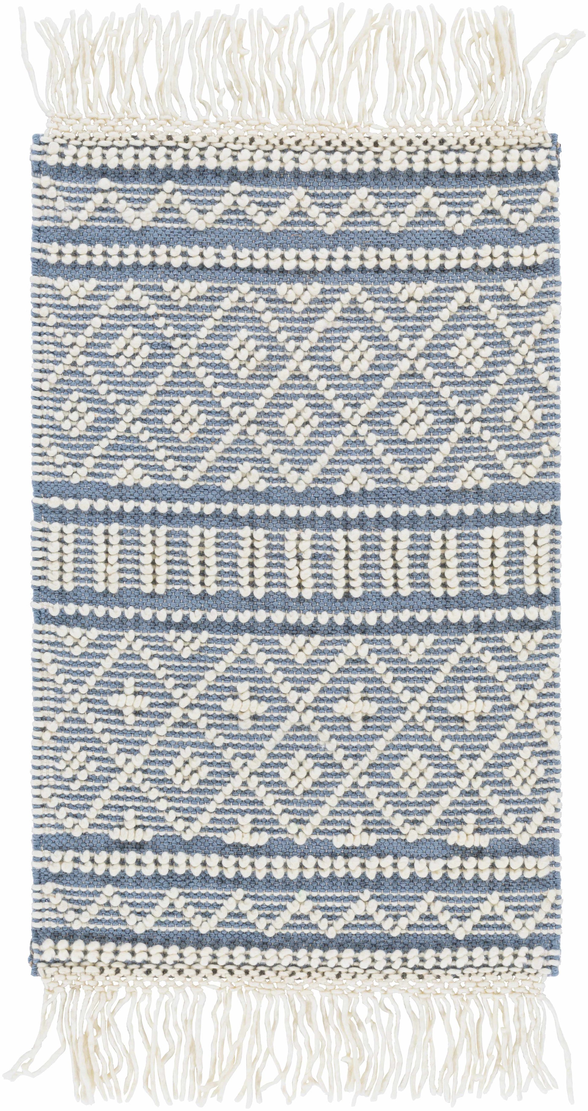 Farmhouse Tassels FTS-2301 Hand Woven Rug
