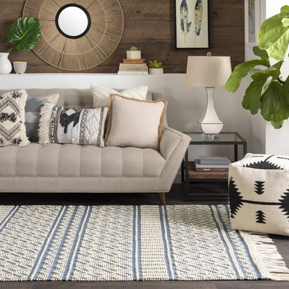 Farmhouse Tassels FTS-2301 Hand Woven Rug