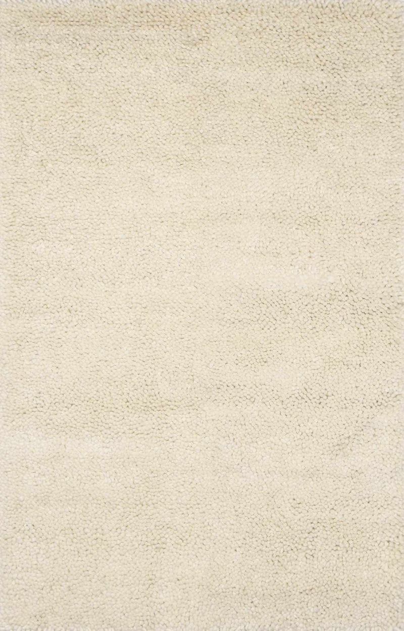 Cream Hand Woven 100% Wool Modern Rectangle Handmade rug, Indoor use only, no fringe, non-washable. round, runner also available