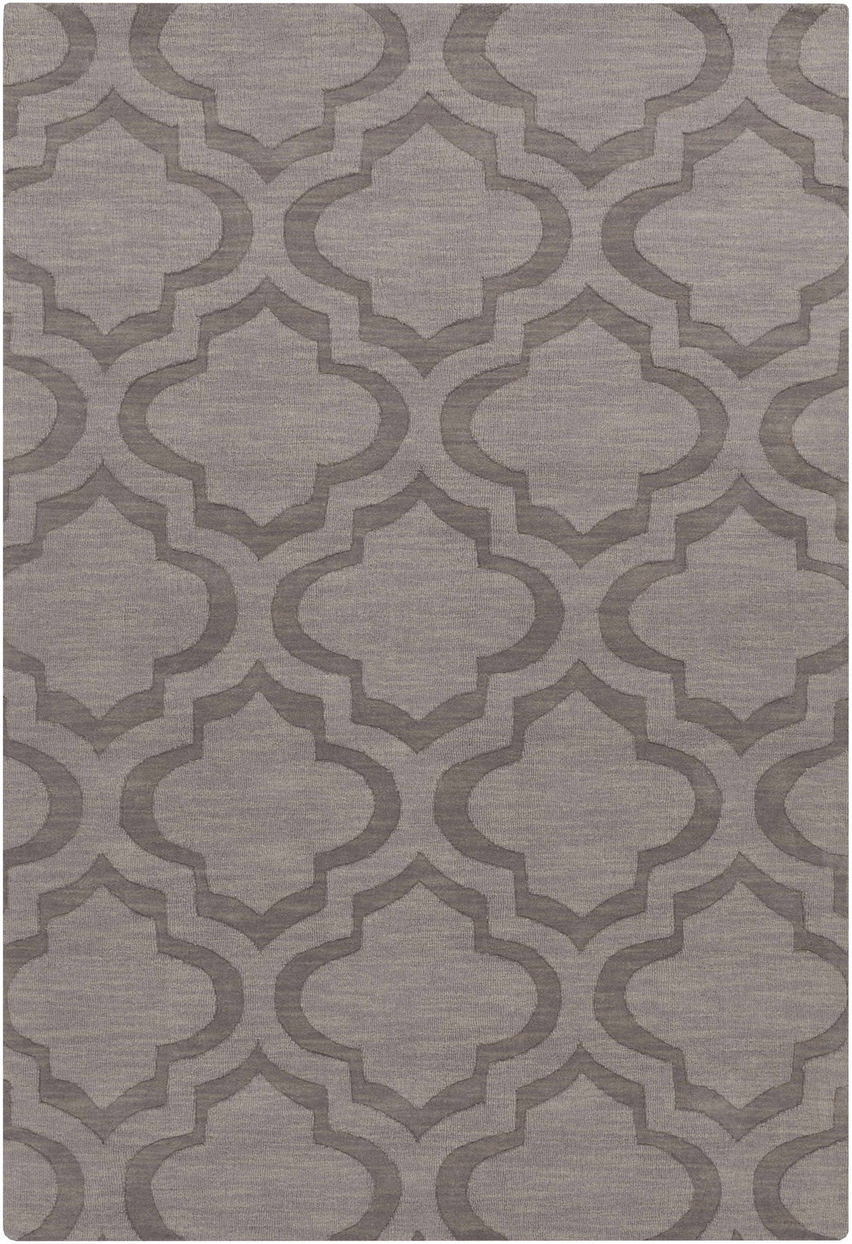 Brown Hand Loomed 100% Wool Modern Rectangle Handmade rug, Indoor use only, no fringe, non-washable. round, runner also available