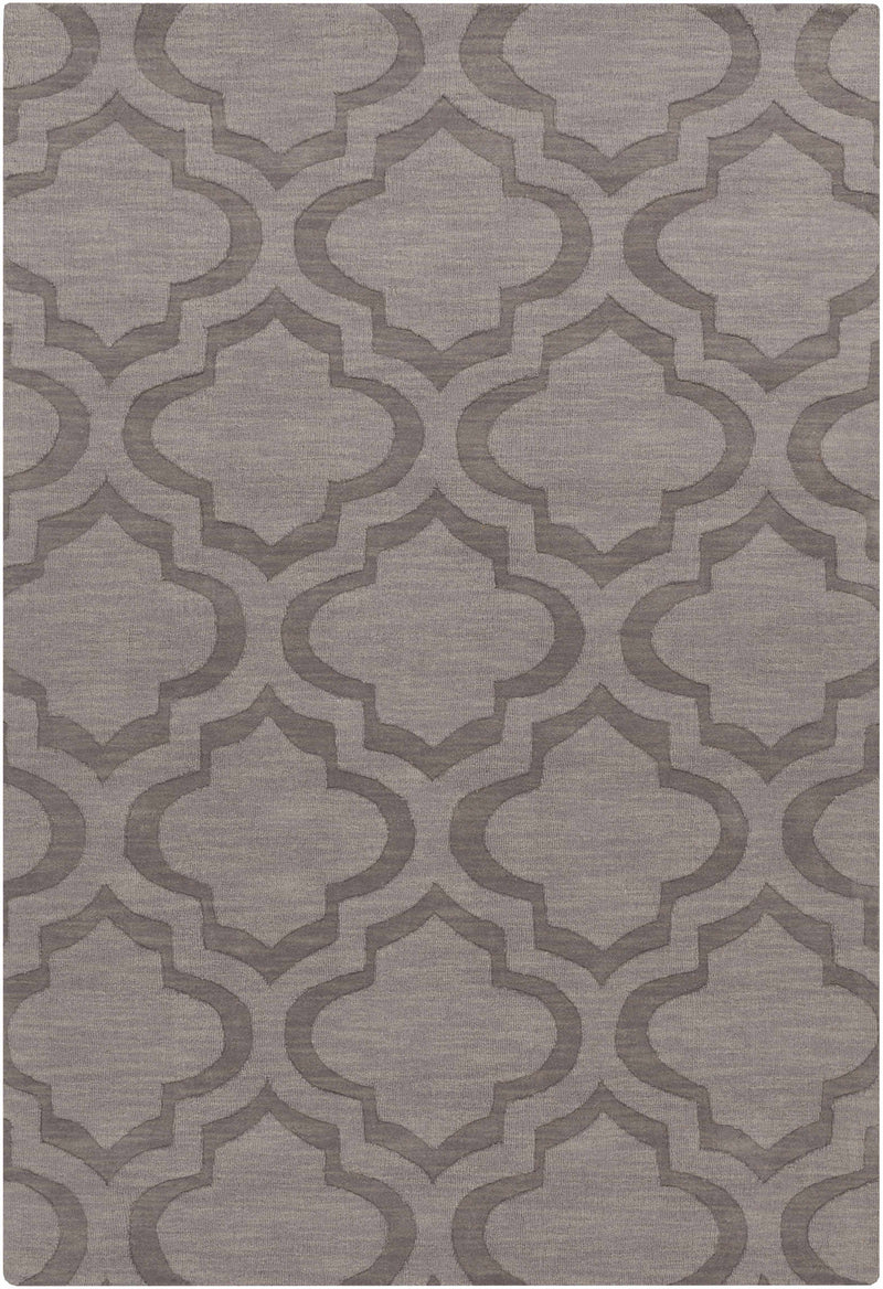 Brown Hand Loomed 100% Wool Modern Rectangle Handmade rug, Indoor use only, no fringe, non-washable. round, runner also available