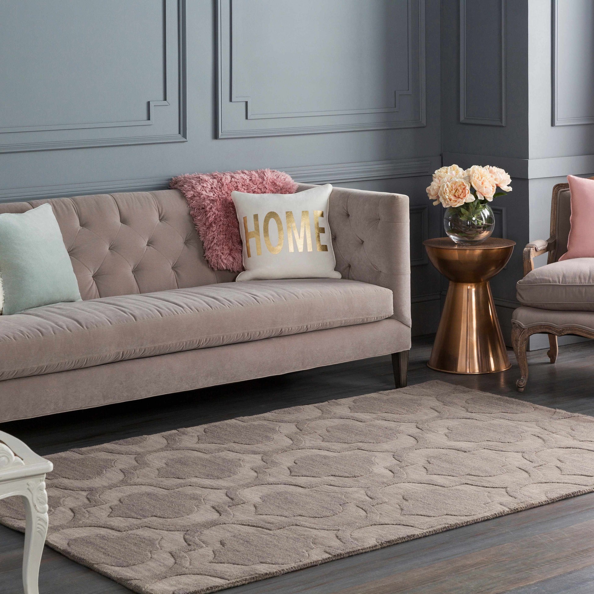 Central Park AWHP-4009 Hand Loomed Rug