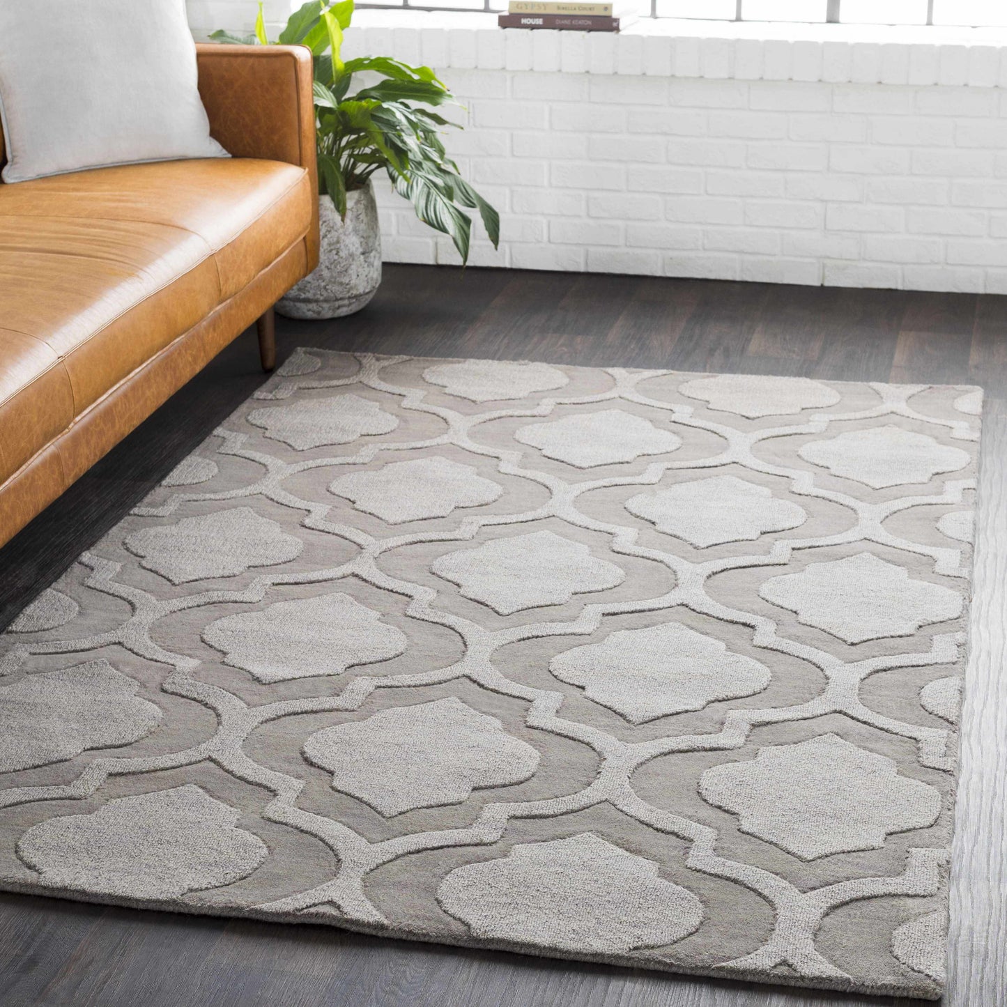 Central Park AWHP-4009 Hand Loomed Rug