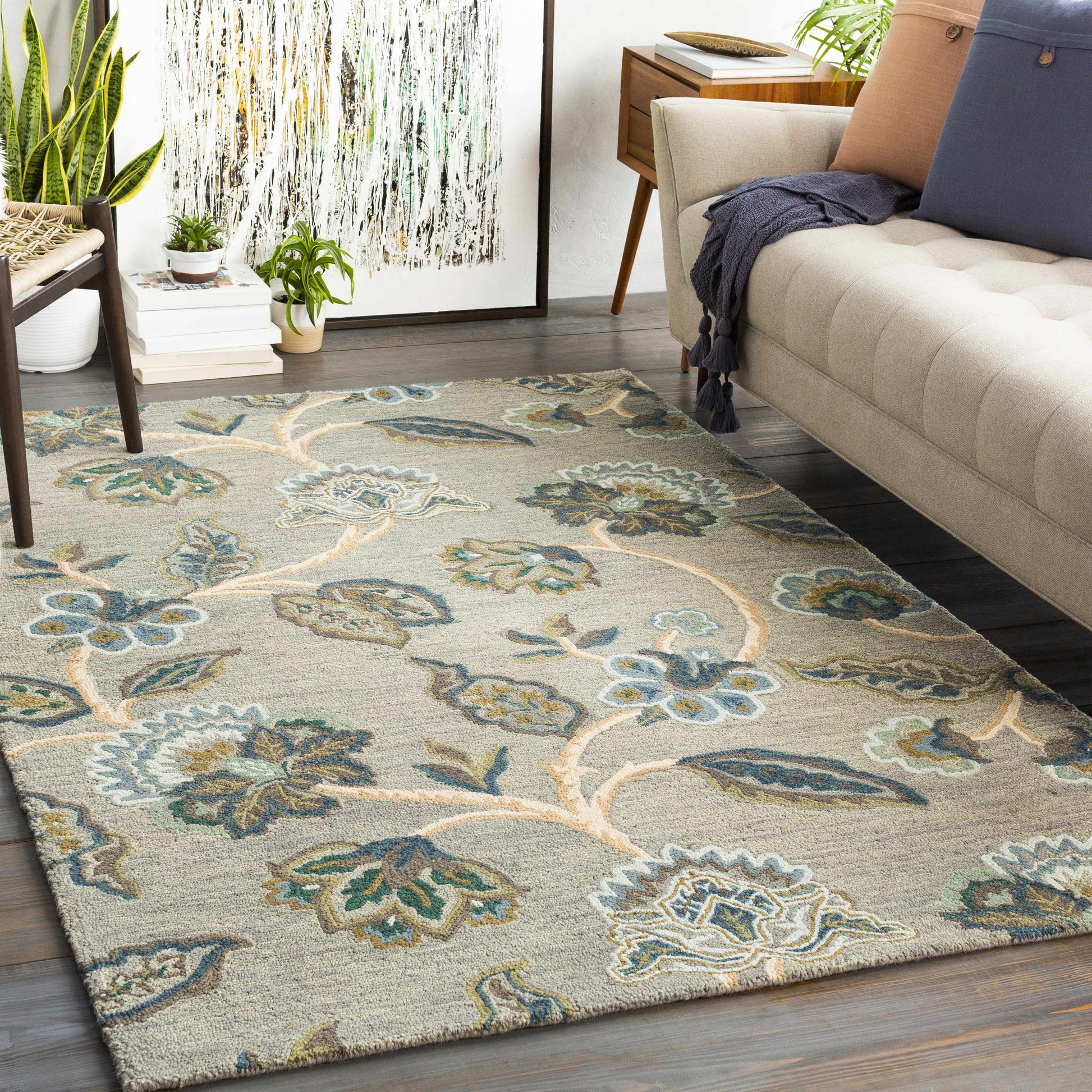 Chanceux CHX-1002 Hand Tufted Rug