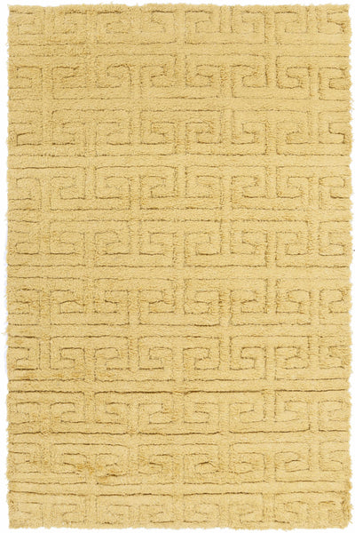 Mustard Hand Woven 100% Wool Cottage Rectangle Handmade rug, Indoor use only, no fringe, non-washable.