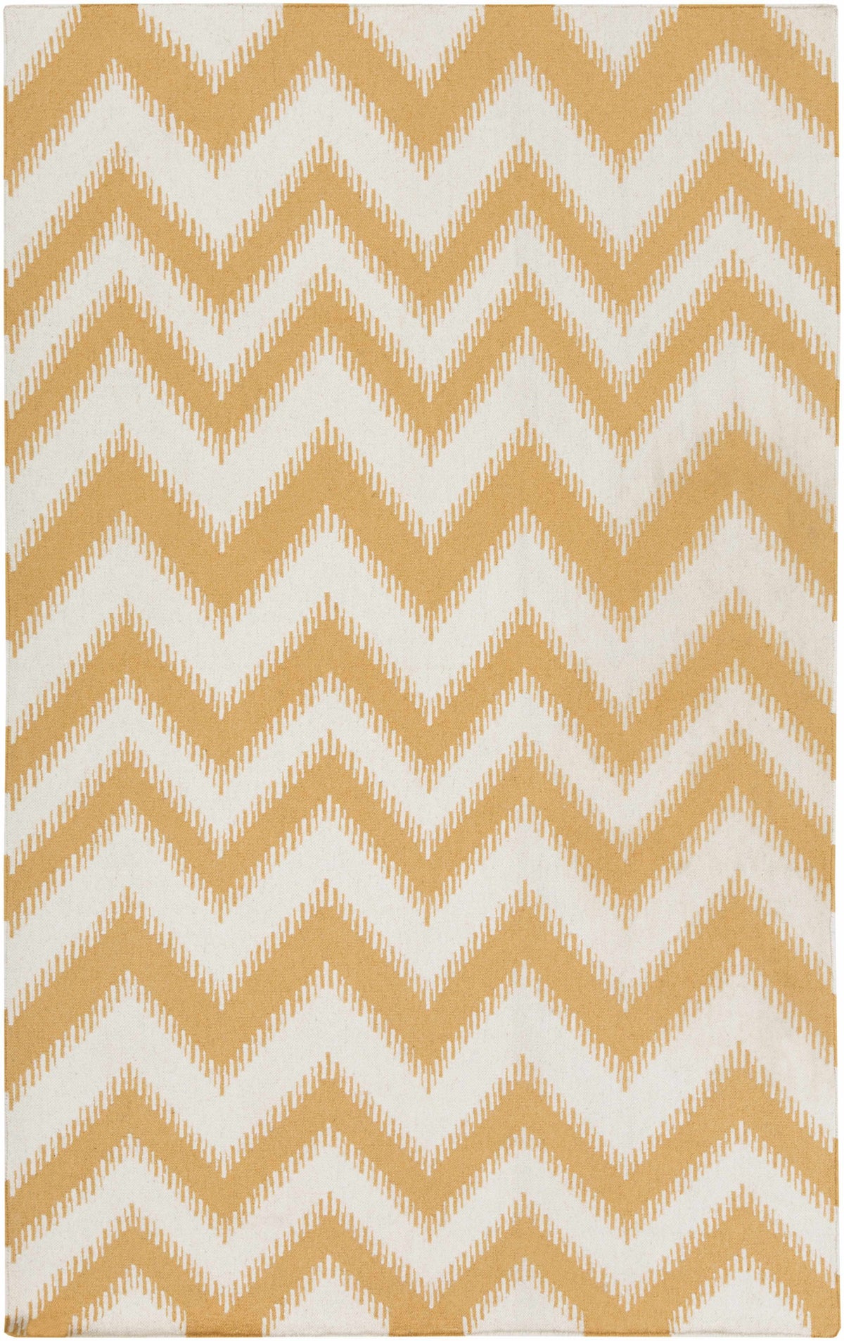 Mustard Hand Woven 100% Wool Modern Rectangle Handmade rug, Indoor use only, no fringe, non-washable. runner also available