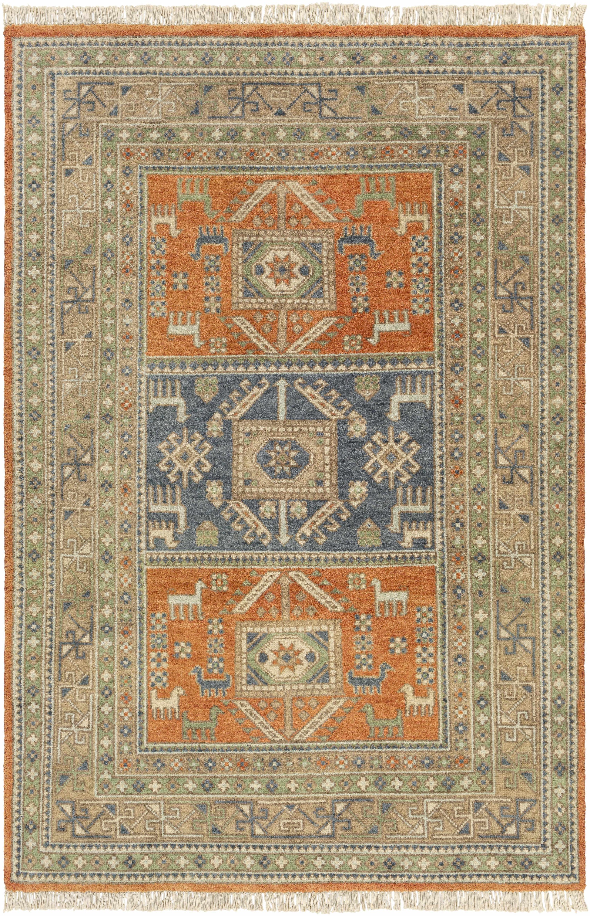 Isparta ISP-1001 Hand Knotted Rug