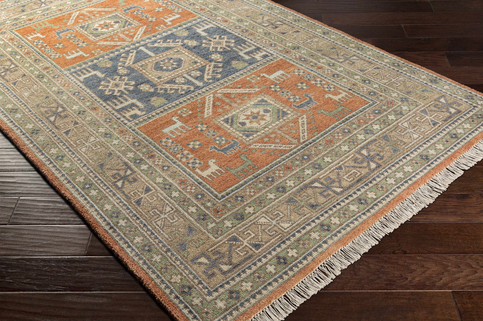 Isparta ISP-1001 Hand Knotted Rug