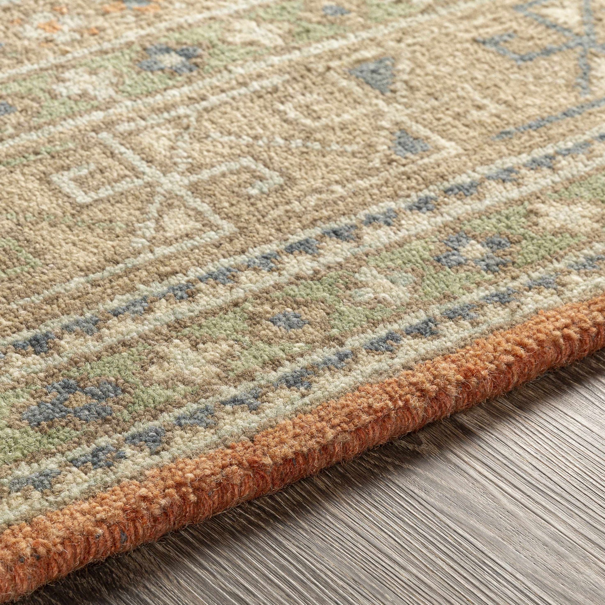 Isparta ISP-1001 Hand Knotted Rug