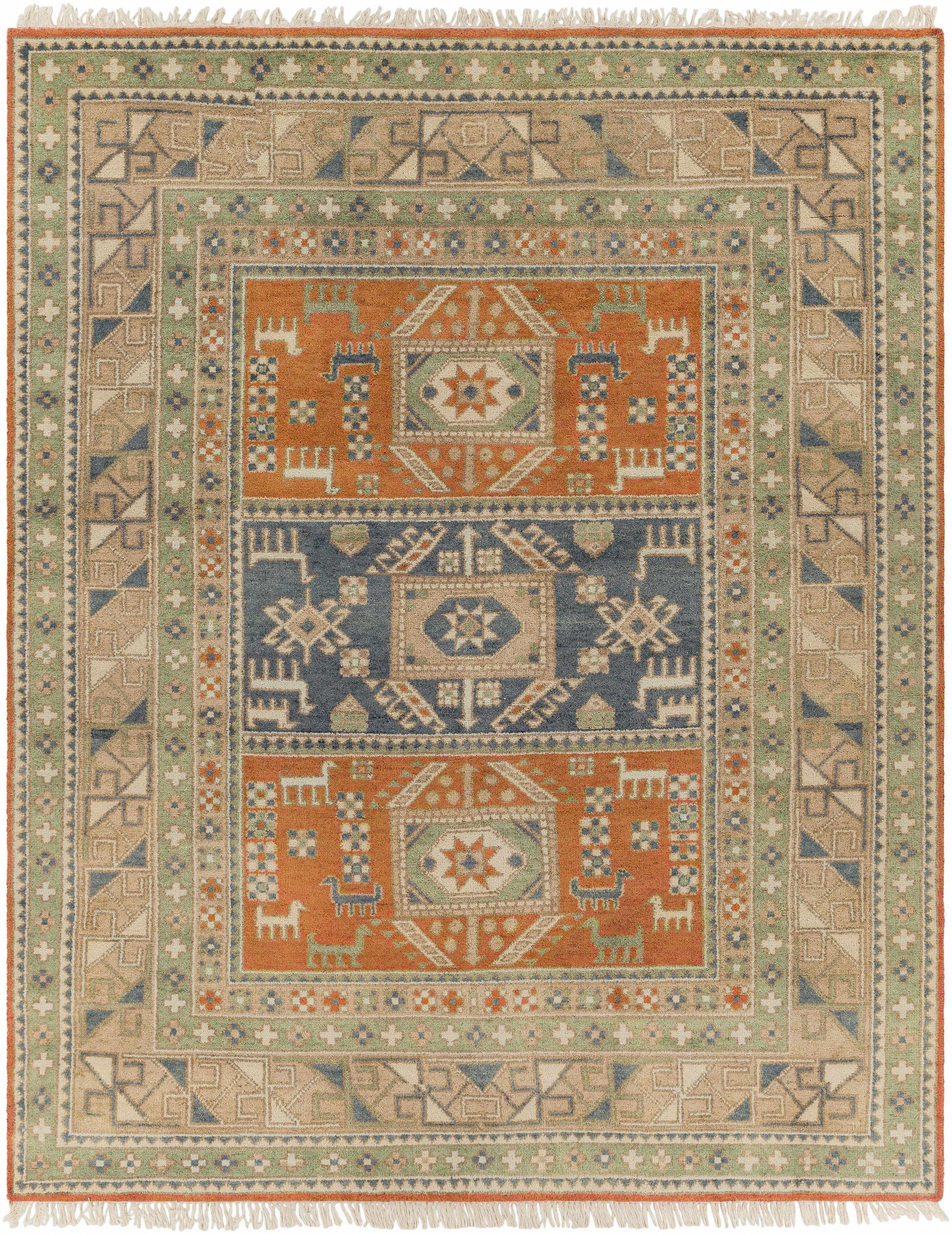 Isparta ISP-1001 Hand Knotted Rug