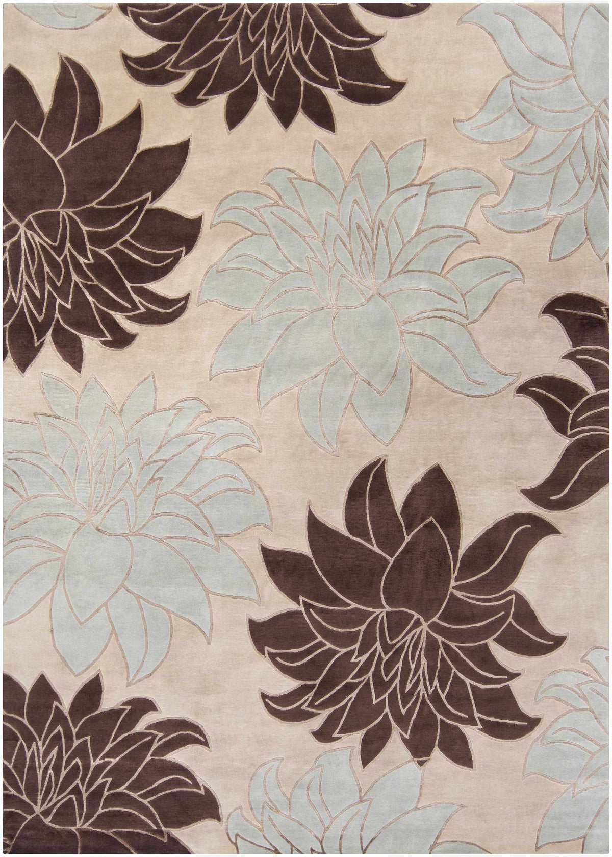 Multicolor Hand Knotted 100% NZ Wool Modern Rectangle Handmade rug, Indoor use only, no fringe, non-washable. runner also available