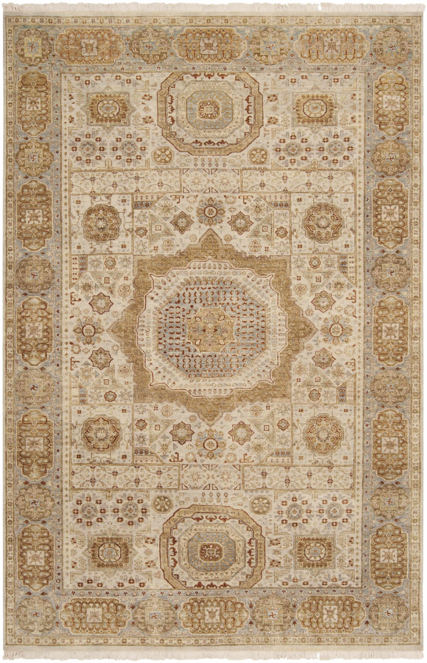 Cambridge CMB-8001 Hand Knotted Rug