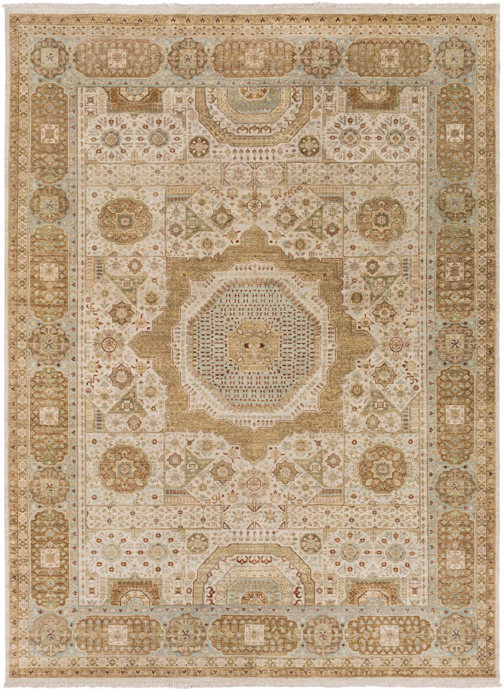 Cambridge CMB-8001 Hand Knotted Rug