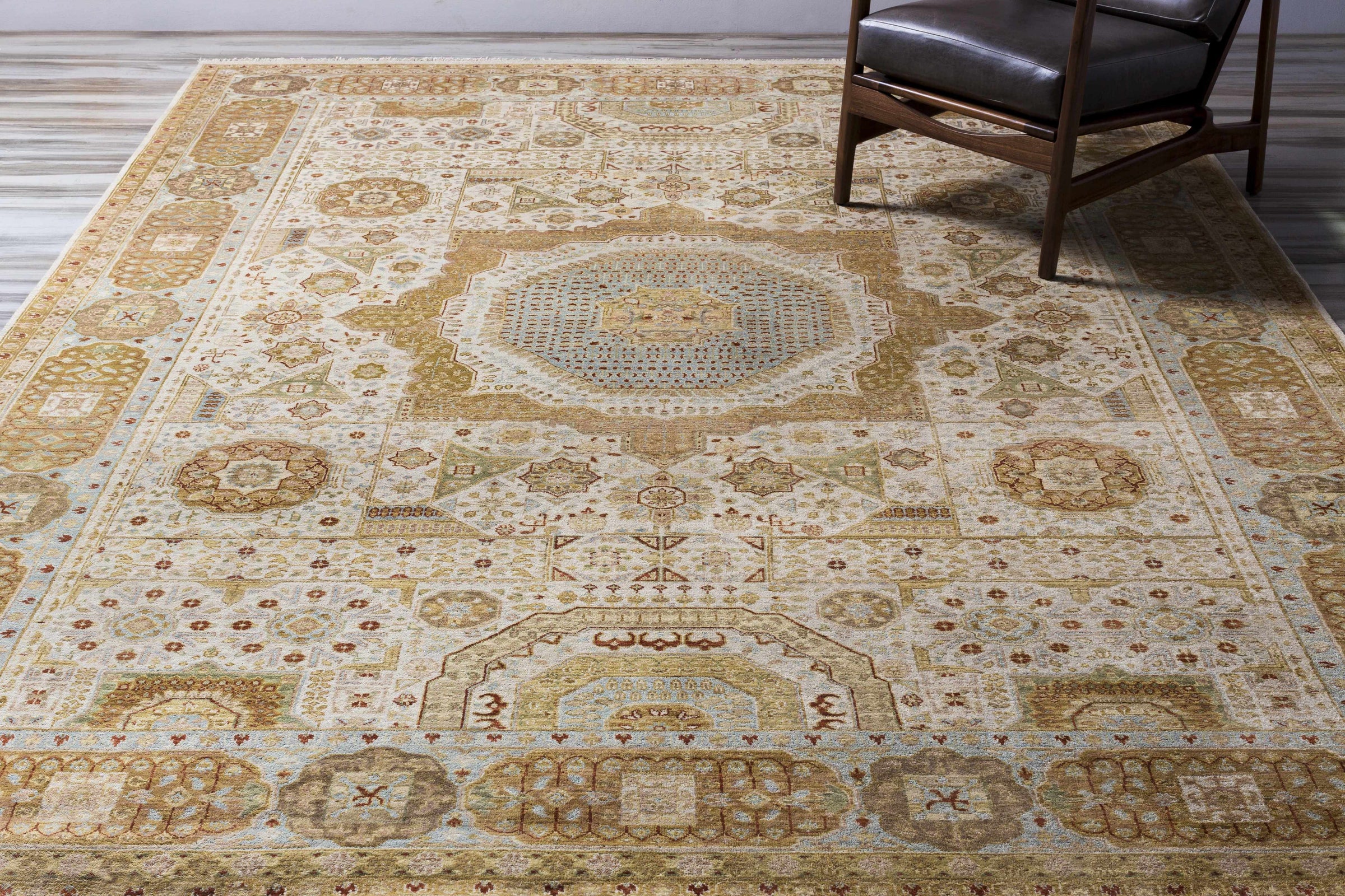 Cambridge CMB-8001 Hand Knotted Rug
