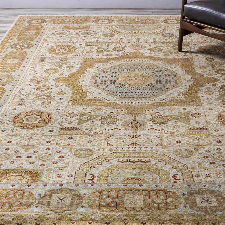 Cambridge CMB-8001 Hand Knotted Rug