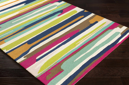Rain RAI-1271 Hand Hooked Rug
