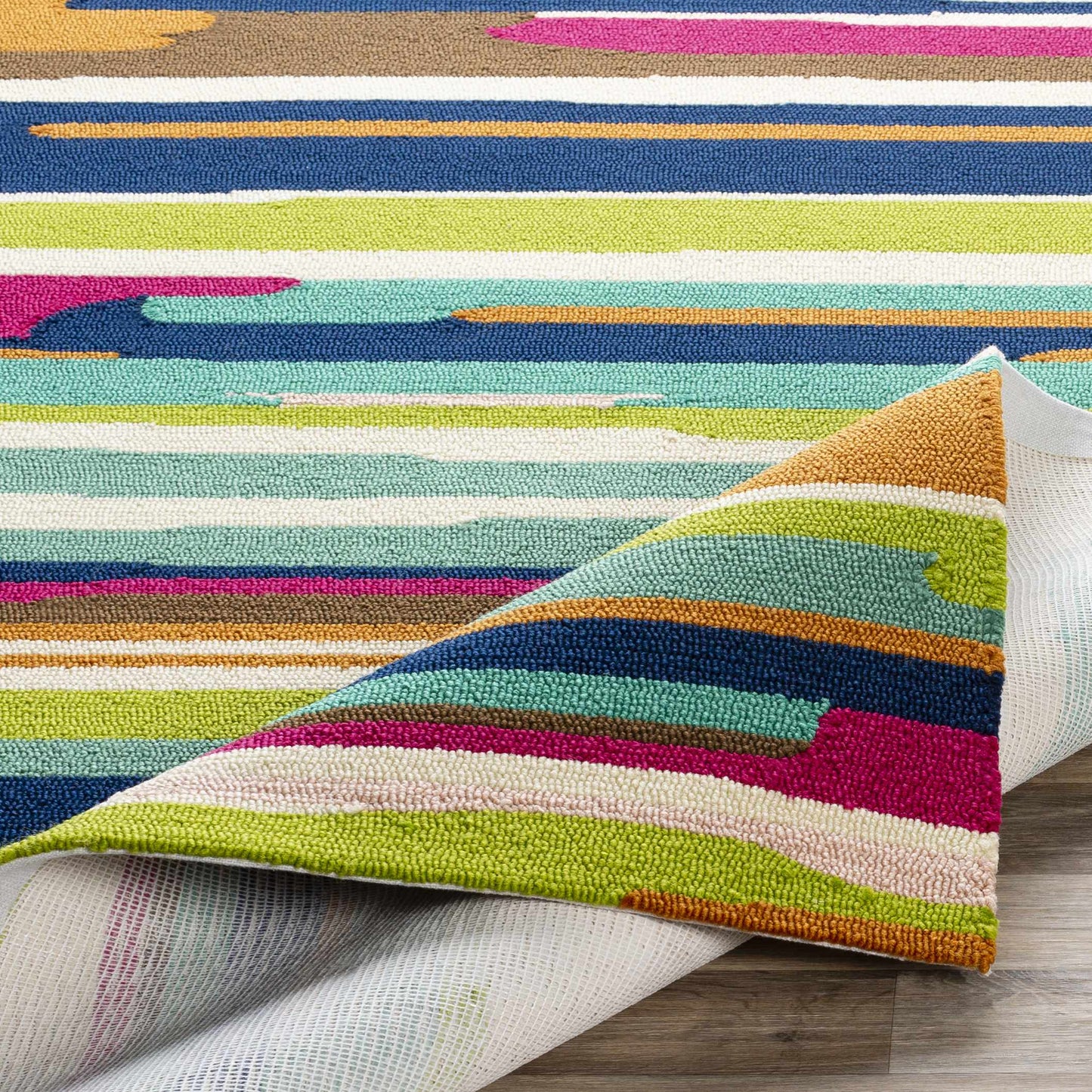 Rain RAI-1271 Hand Hooked Rug