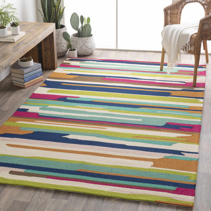 Rain RAI-1271 Hand Hooked Rug