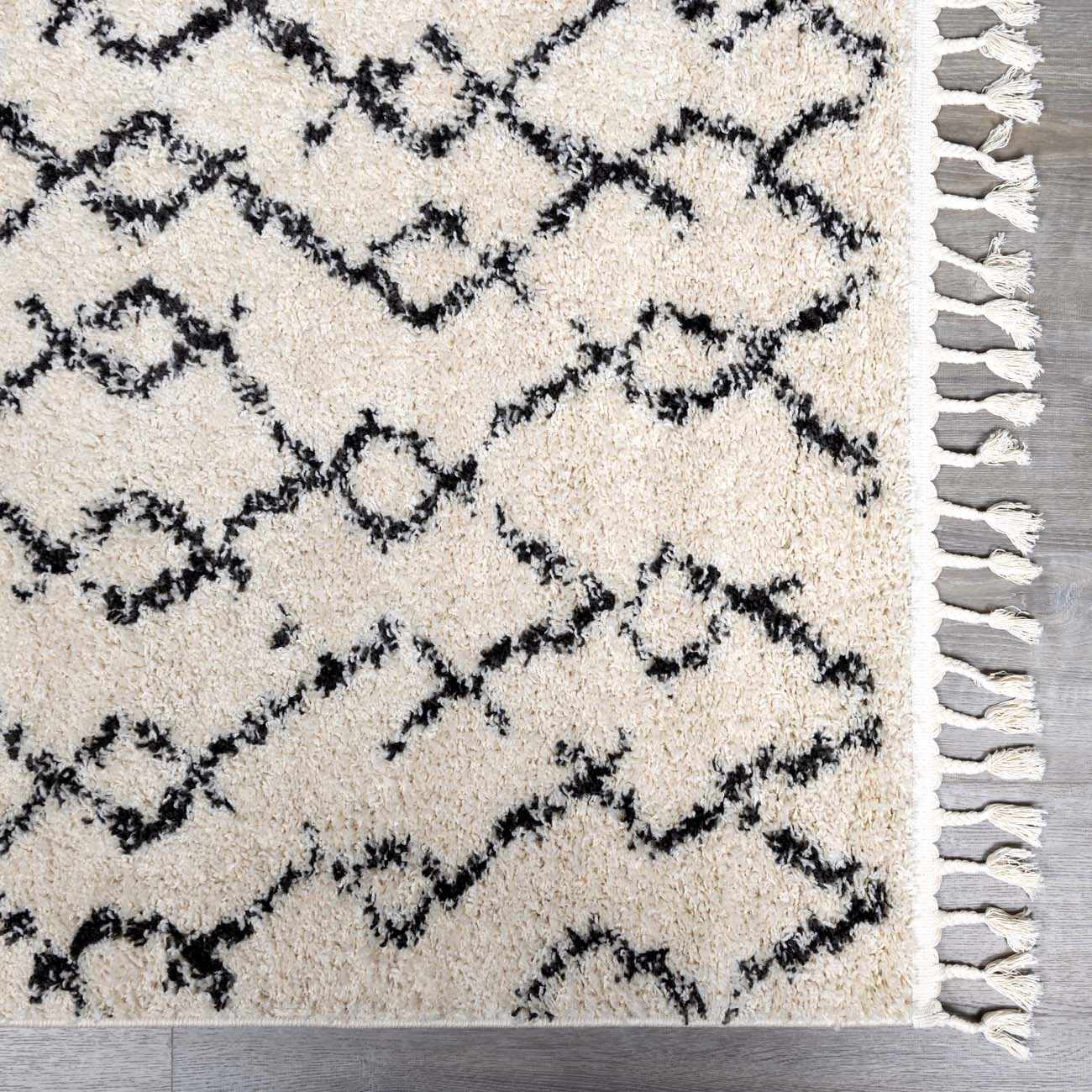 Berber Shag BBE-2301 Machine Woven Rug