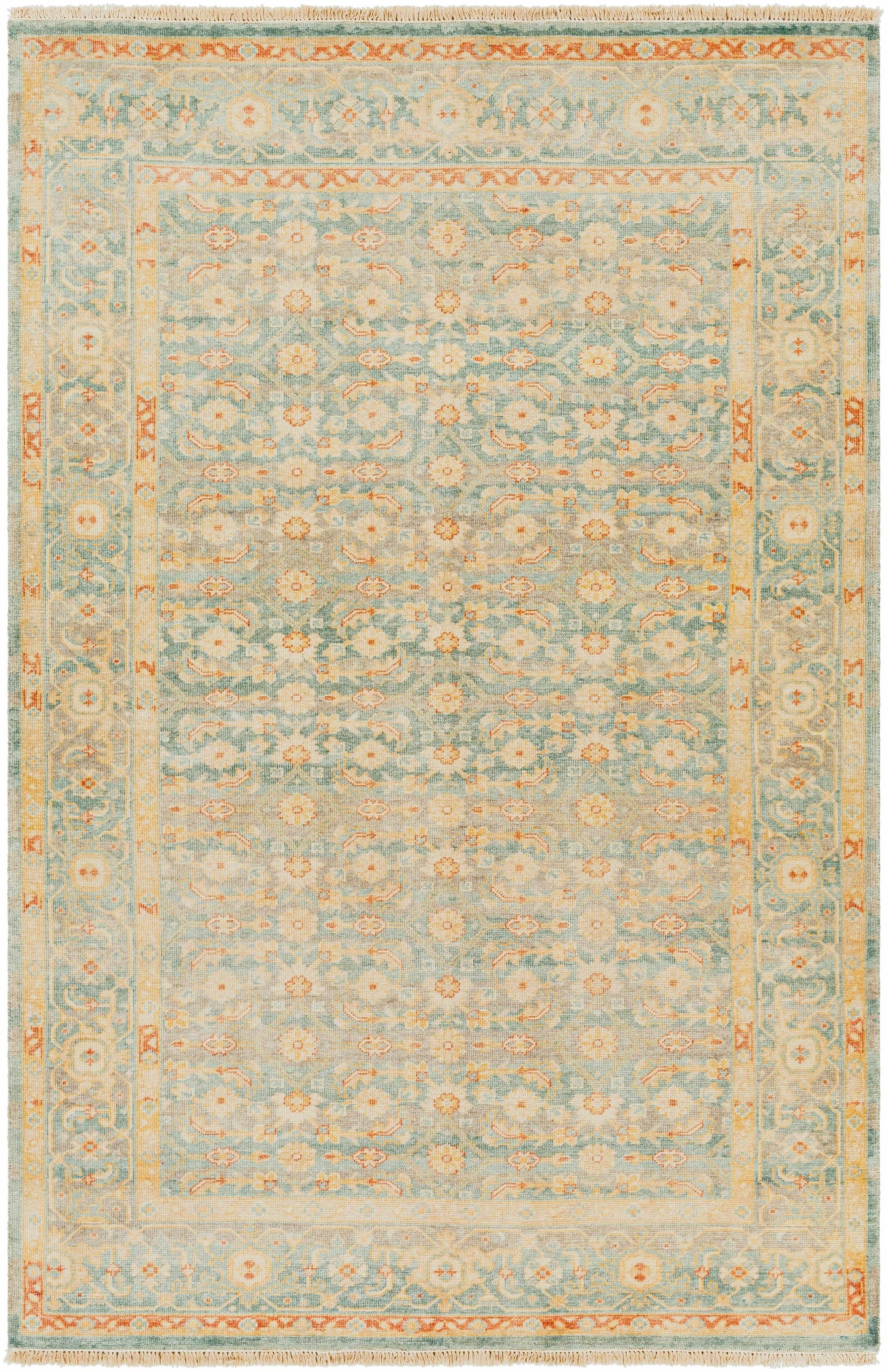 Hamadan HAM-2302 Hand Knotted Rug