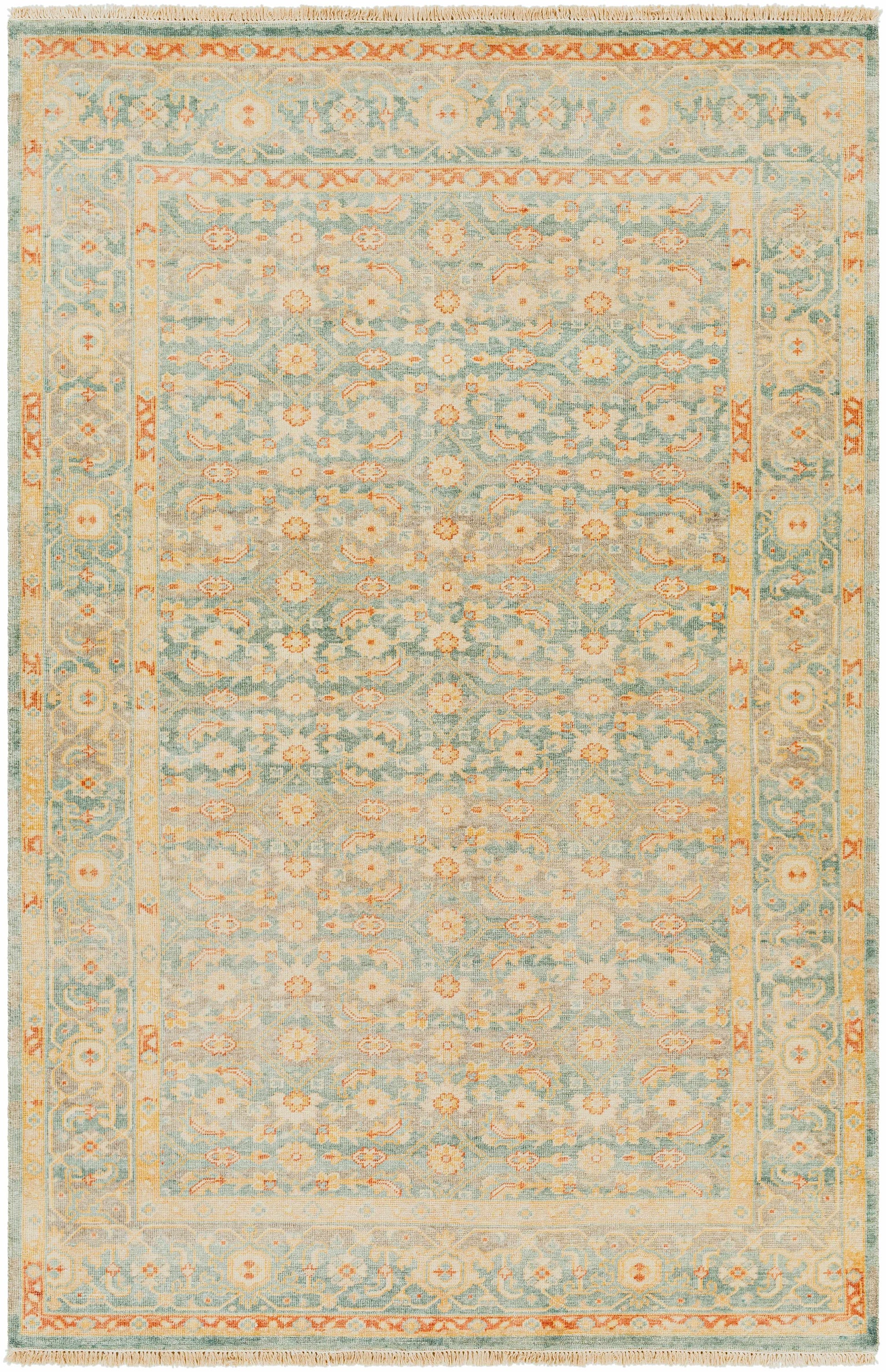 Hamadan HAM-2302 Hand Knotted Rug