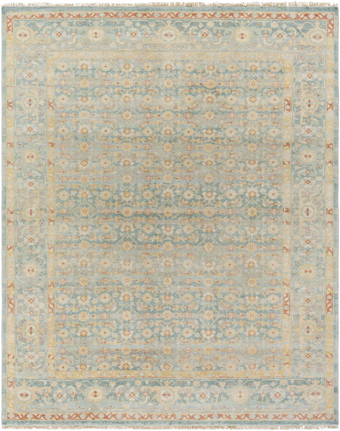 Hamadan HAM-2302 Hand Knotted Rug