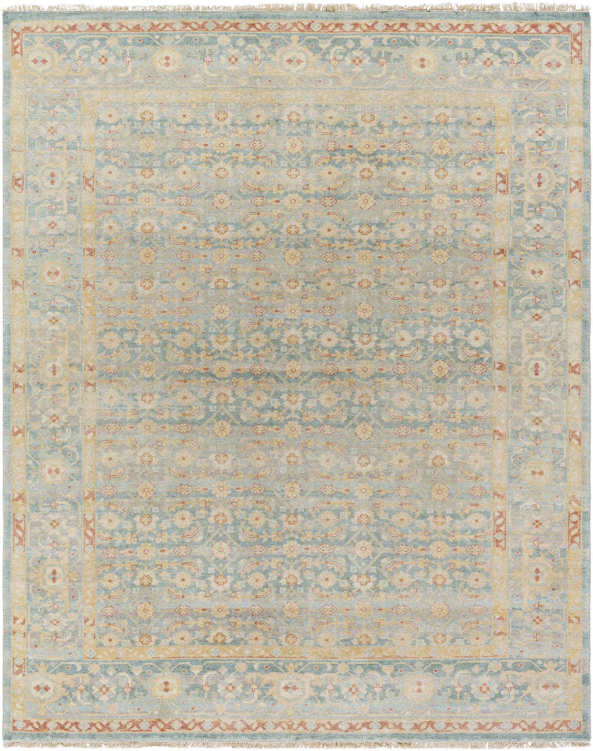 Hamadan HAM-2302 Hand Knotted Rug