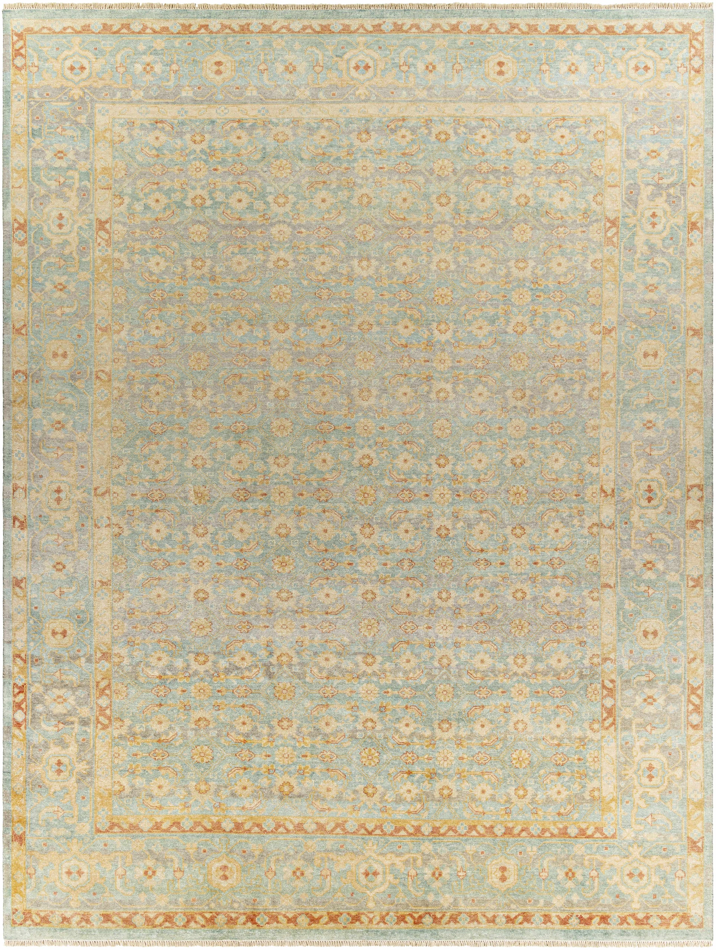 Hamadan HAM-2302 Hand Knotted Rug