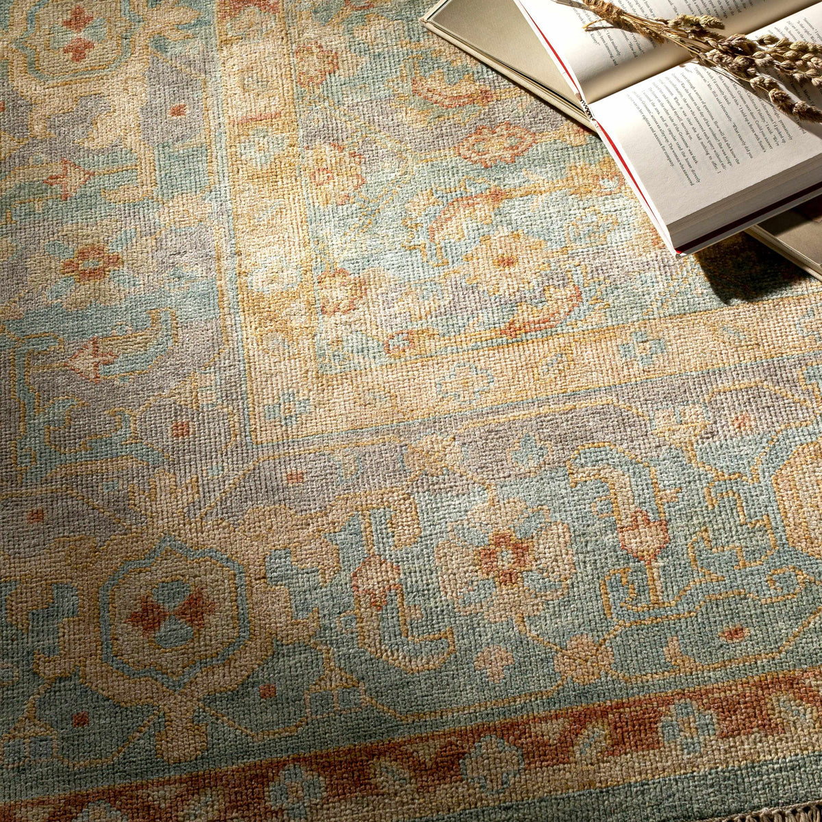 Hamadan HAM-2302 Hand Knotted Rug