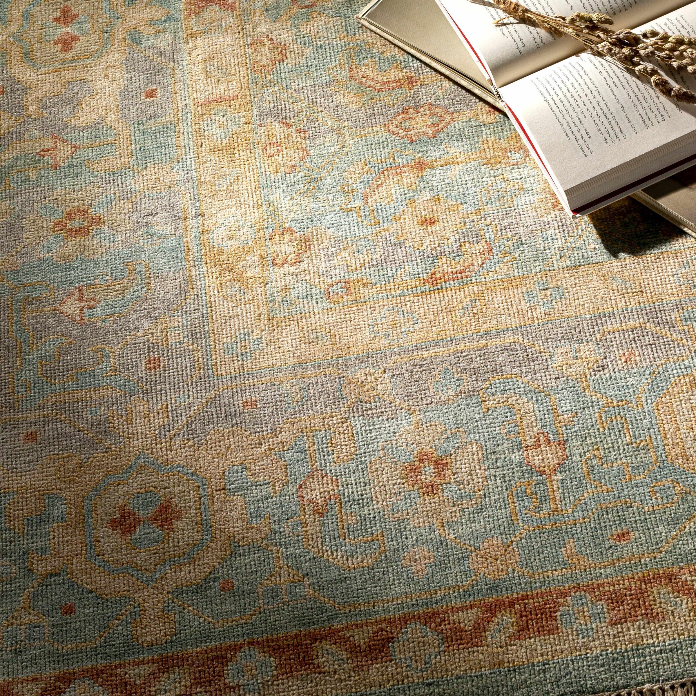 Hamadan HAM-2302 Hand Knotted Rug