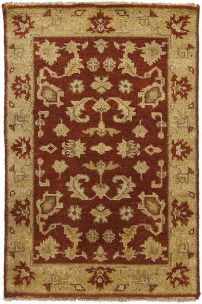 Rust Hand Knotted 100% NZ Wool Traditional Rectangle Handmade rug, Indoor use only, no fringe, non-washable. round, runner also available