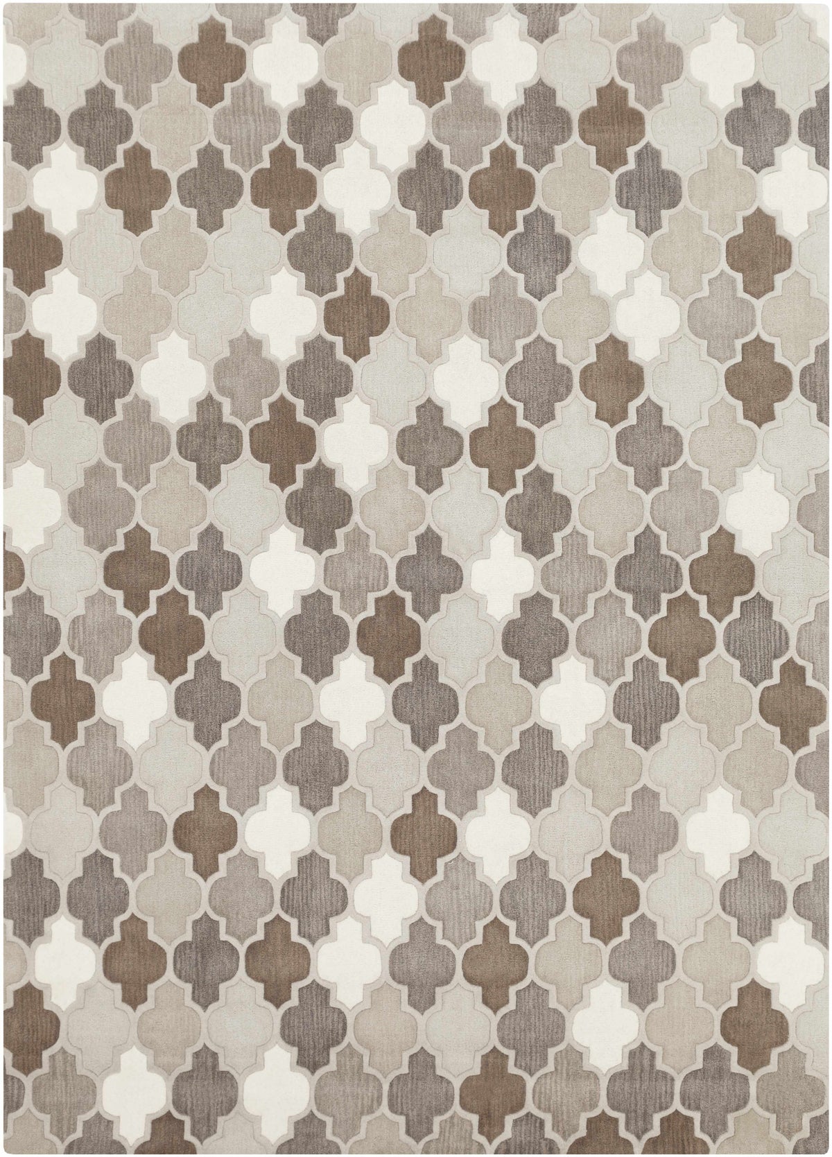 Off-White Hand Tufted 100% Wool Cottage Rectangle Handmade rug, Indoor use only, no fringe, non-washable. round, runner also available