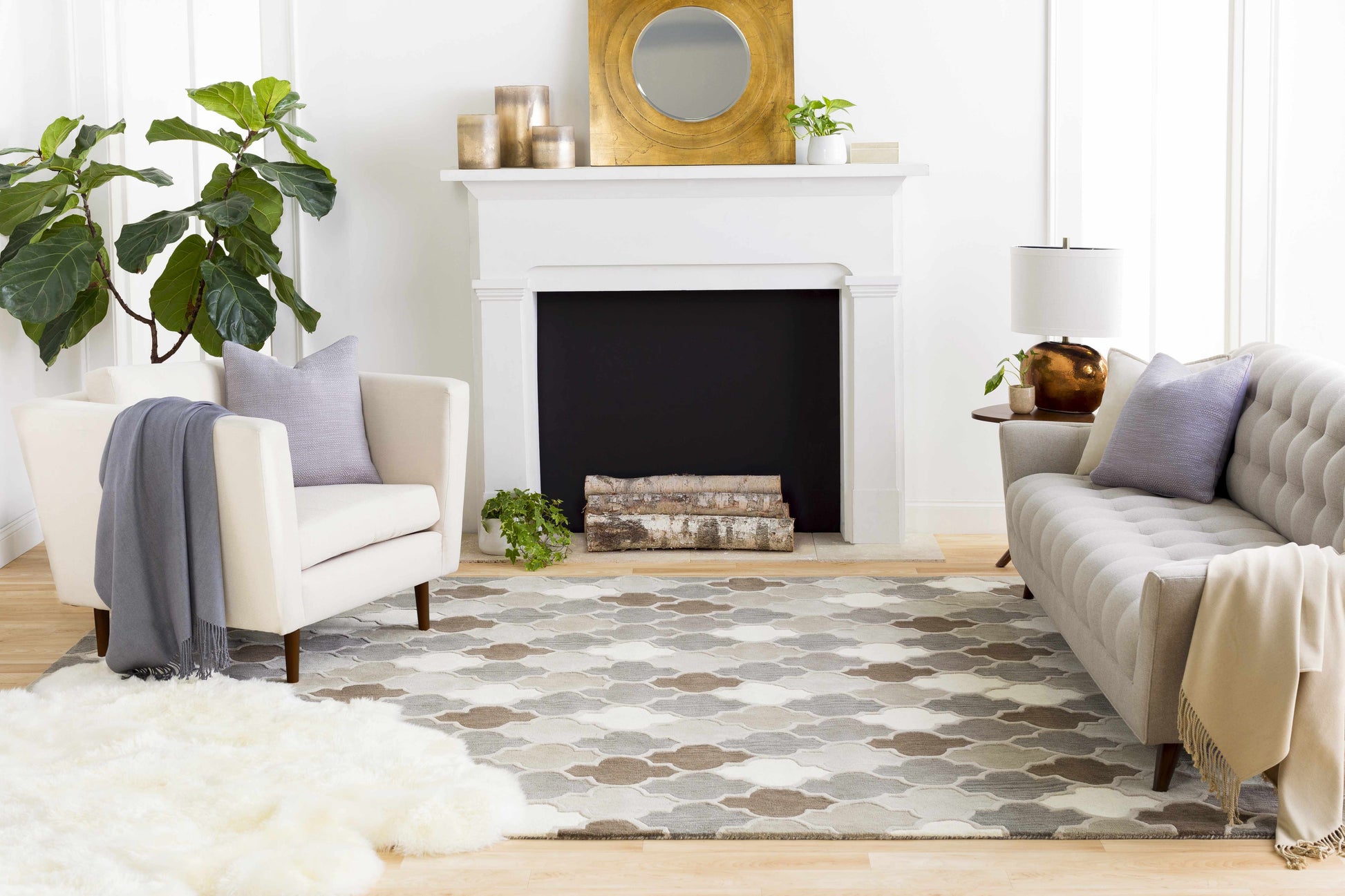 Oasis OAS-1088 Hand Tufted Rug