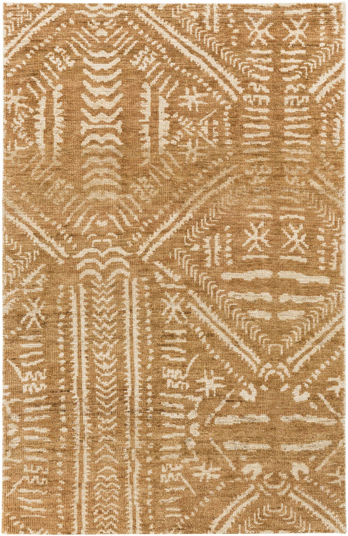 Brown Hand Knotted 100% Jute Cottage Rectangle Handmade rug, Indoor use only, no fringe, non-washable. runner also available